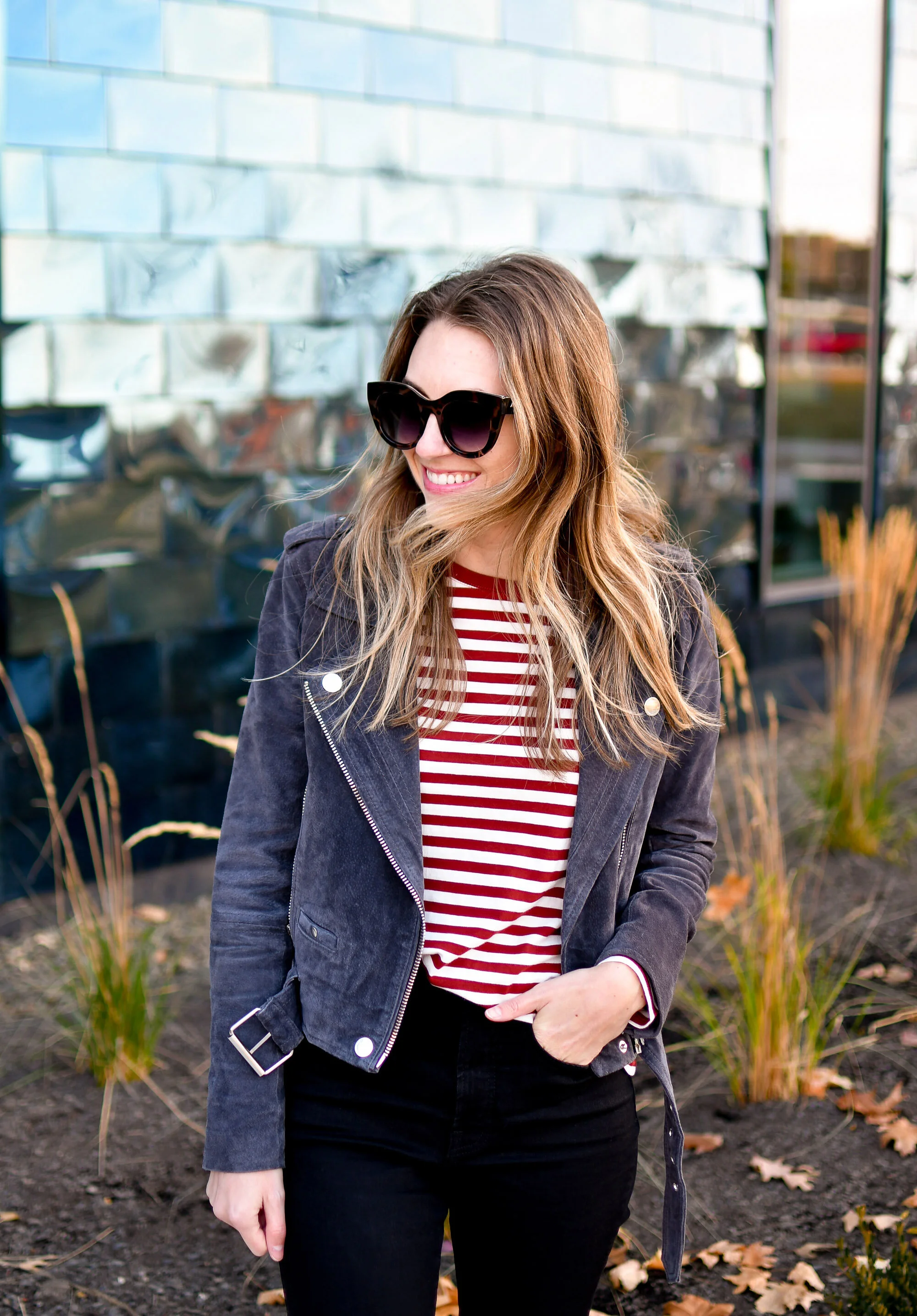 Madewell shop suede jacket